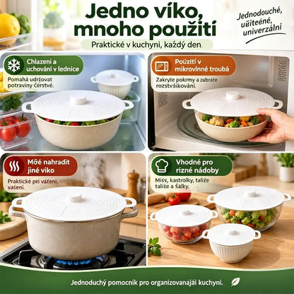 【Kúp 1, získaj 1 zadarmo】🥬🍖Opakovane použiteľné veko na skladovanie potravín