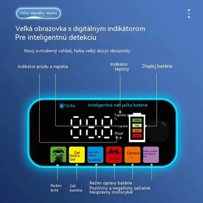 Inteligentná nabíjačka a údržba batérií