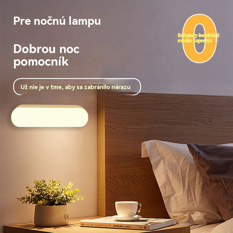 🏡💡Inteligentné LED svetlo so snímaním ľudského tela, ľahko sa nabíja a je praktické
