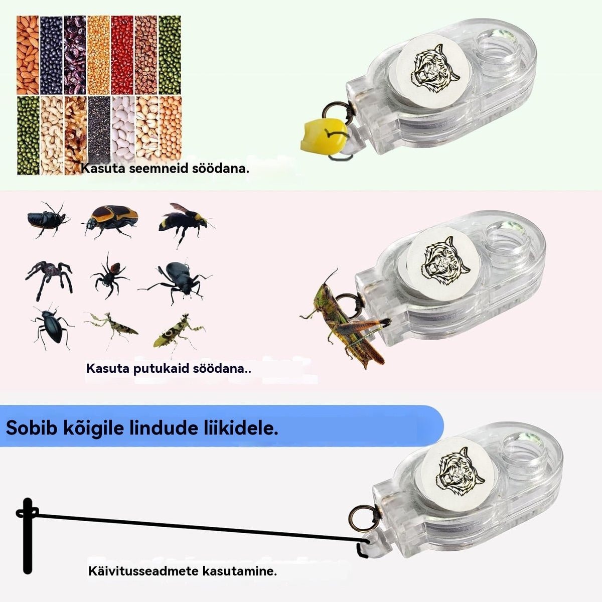 【Osta 2, saa 2 tasuta】Õues kasutatav vedrulõks, ülitundlik iselukustuv lõks