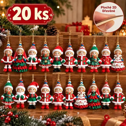🎄【20/40 kosov】🎅Ljubki božični okraski✨