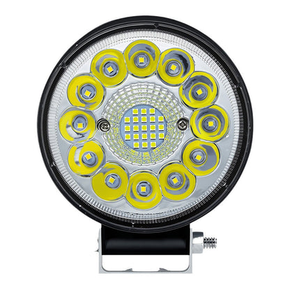 🚨💡【Kúpte 1 a získajte 1 zadarmo】99W okrúhle LED svetlomety pre upravené vozidlá, pomocné svetlomety pre terénne vozidlá