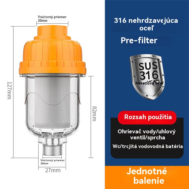 🏠🚰【Kúpte 1, dostanete 1 zadarmo】Predfilter pre ohrievače vody, príslušenstvo na čistenie vodného kameňa v kúpeľni.