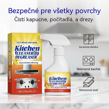 🍋【Účinné čistenie】Silný čistič kuchyne a odmasťovač v spreji
