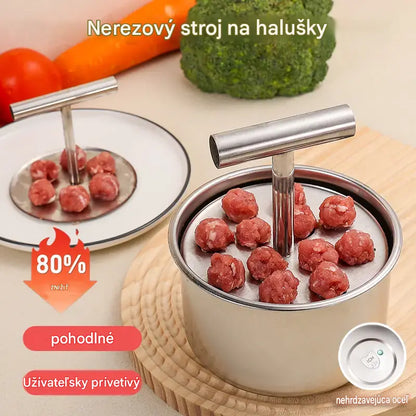 📢📢50% zľava a skladom ⏰✨Forma na mäsové guľky z nehrdzavejúcej ocele