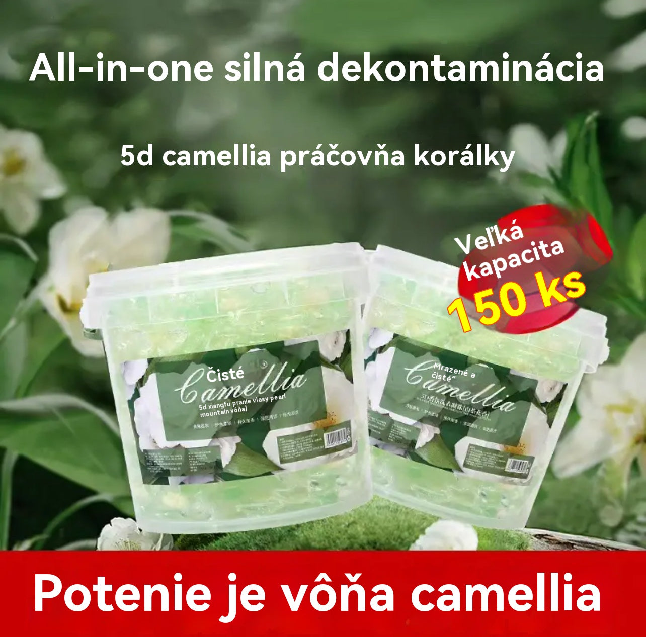【30%OFF】【✨30/100/150ks✨】 Extra veľké vedierko s perličkami s vôňou na bielizeň 5 v 1, dlhotrvajúca vôňa, silná dekontaminácia