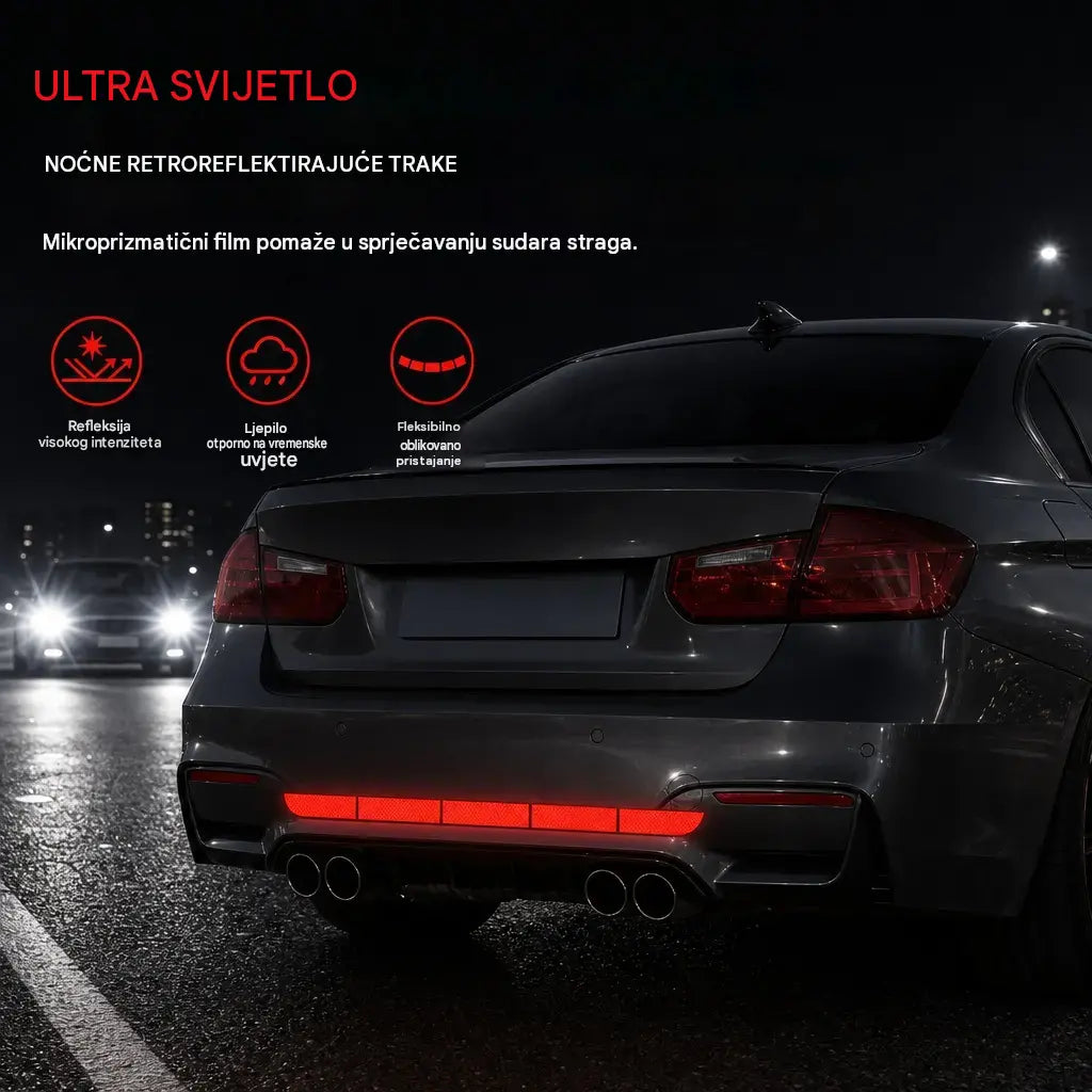 【10 artikala za 21 eura】✨🚗 Odmah privlače pažnju! Reflektirajuće zaštitne trake za branik visokog sjaja.