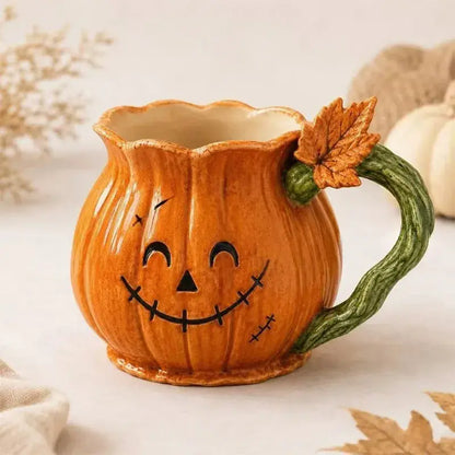 🎃Halloweensky hrnček v tvare tekvice