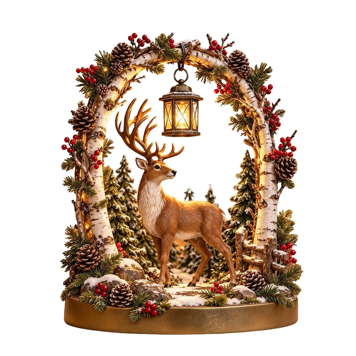 🎄🐮🐴🦌 LED svietiace figúrky (krava, kôň a jeleň) – vianočné dekorácie na stoly a okná