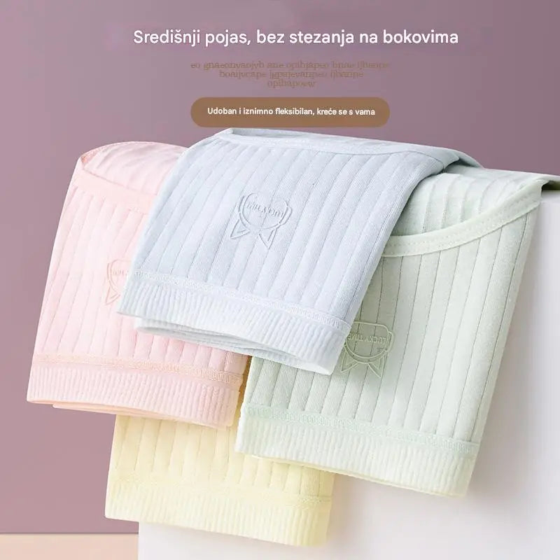 💓(7 kom) Zadnji dan uz 50% popusta🩲✨️ Jednostavno i napredno antibakterijsko žensko donje rublje s visokim strukom, za žene 35-90 kg