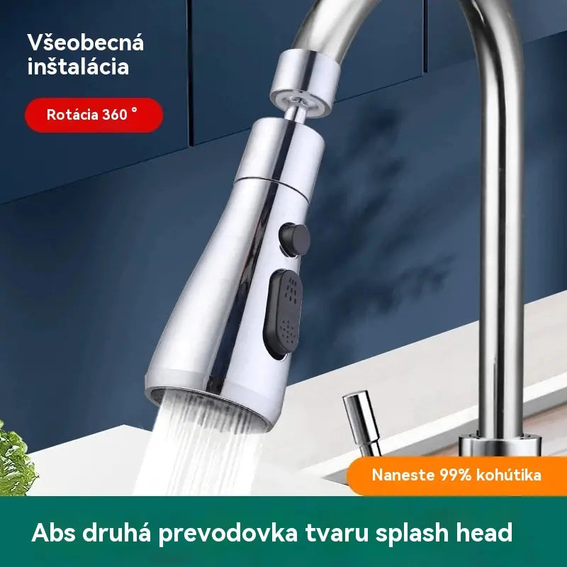 🚰🔥【Kúpte 1 a získajte 1 zadarmo】🔥360° otočná predlžovacia tryska na batériu