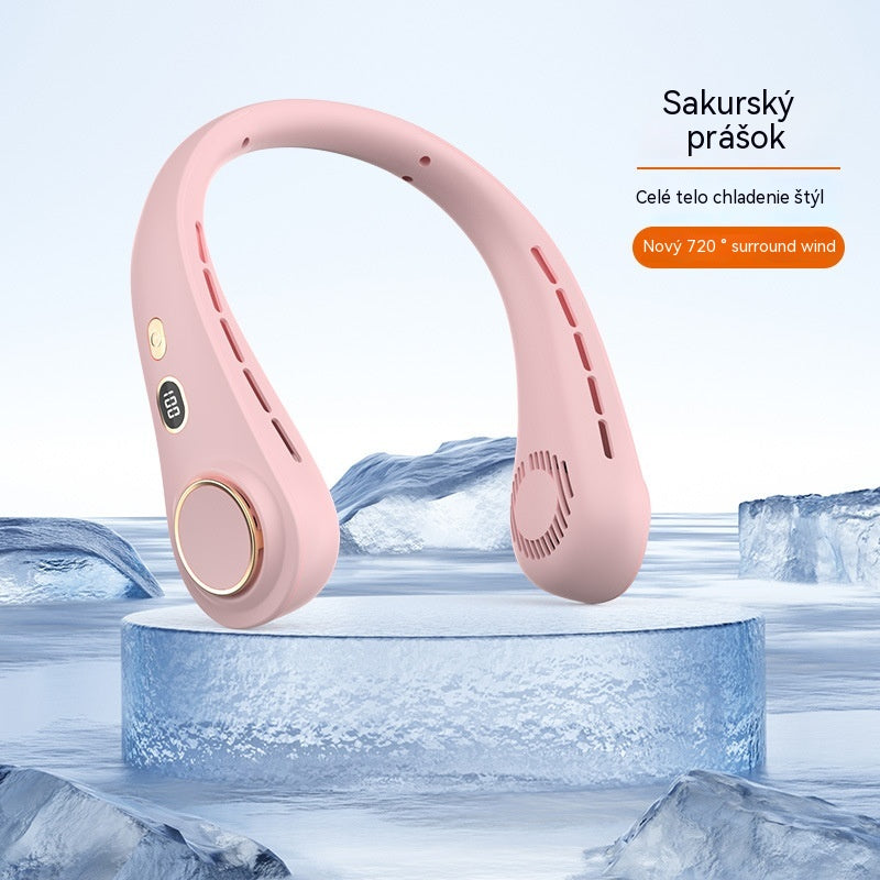 🥳💨 Ventilátor klimatizácie s montážou na krk – ultratichý, s 360° rotáciou, tromi nastaveniami rýchlosti vetra. Ovládanie bez použitia rúk, chladný a pohodlný, super dlhá výdrž batérie. Letná nevyhnutnosť! 😎🌬️