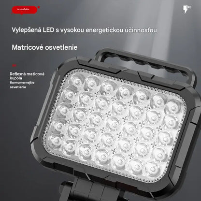 🔥💡Baterka napájaná lítiovou batériou s rozhraním USB, vhodná na opravu auta atď.