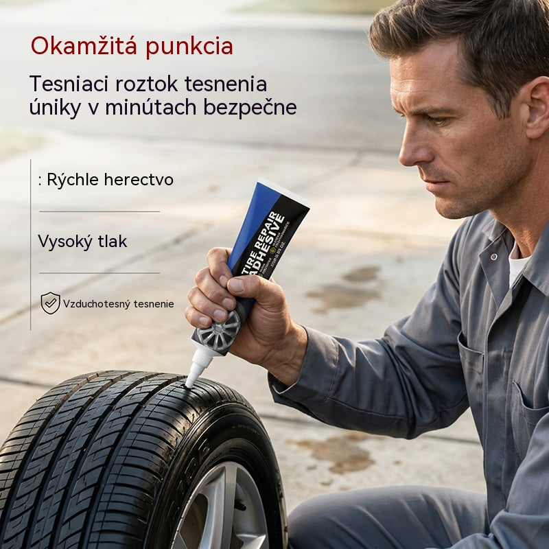 Sada lepidla na opravu pneumatík – rýchlo schne, silná priľnavosť – platba na dobierku
