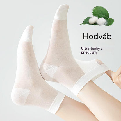 【7 párov】🧦Dámske krátke ponožky, sieťované, priedušné, bavlnené ponožky odolné voči zápachu