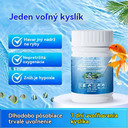 🐟【150 kapsúl】💧 Šumivé tablety na čistenie a okysličenie akvárií 🔥