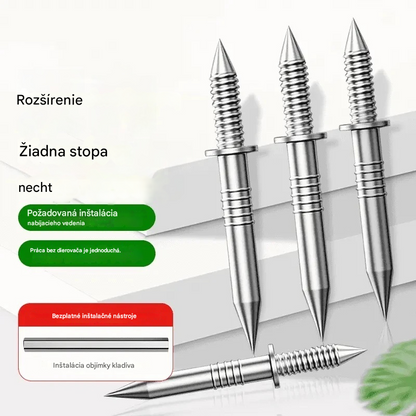 🎉【Kúpte 100, získajte 100 zadarmo】🔧 Dvojitá smerová skrutka bez stôp – inštalácia bez dier!