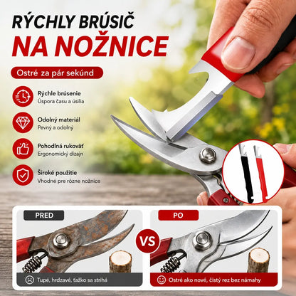 💥50% zľava💥【Balenie 10 kusov】 Prenosné vonkajšie brúsky na nožnice a nože