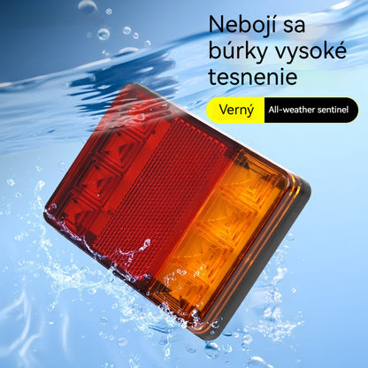 🚦【Univerzálne 12V/24V】🚦 LED svetlo na príves, bezdrôtové zadné svetlo do auta