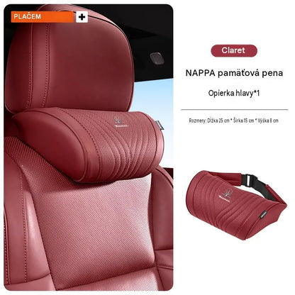 🚗💤Znížte únavu počas jazdy! Univerzálny vankúš na krk z pamäťovej peny do auta – ergonomická opierka hlavy na dlhé cesty autom.