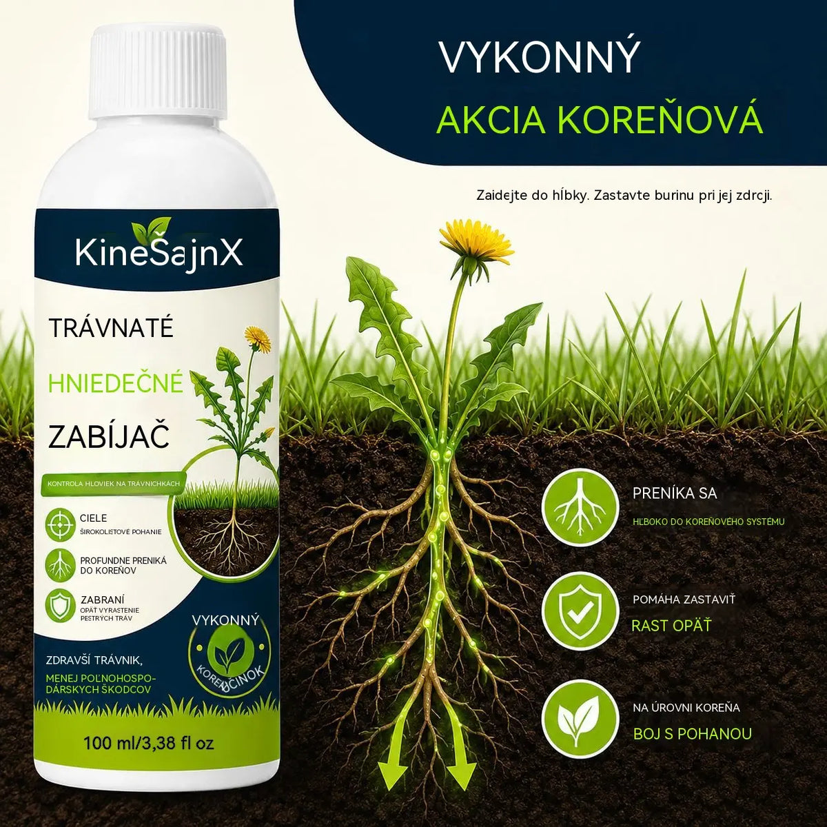 【Kúp 1, získaj 1 zadarmo】⚡Tento vysoko účinný postrek proti burine cielene bojuje proti koreňom buriny a úplne ju ničí.