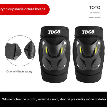 Fluorescenčné ochranné chrániče kolien pre všetky ročné obdobia