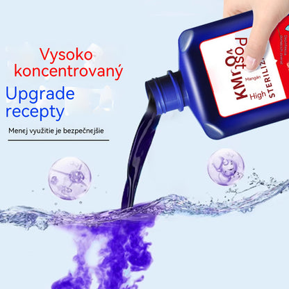 👍🐠Roztok manganistanu draselného na dezinfekciu akvária