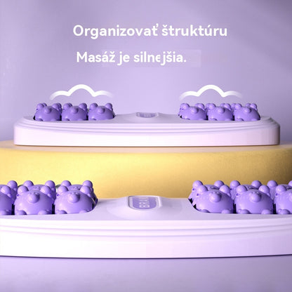 【Kúpte 1 a dostanete 1 zadarmo】🔥Nový produkt💜Prenosný masážny prístroj na nohy s dvoma valčekmi💜