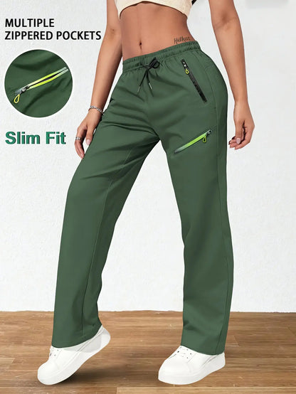 ⏳ Časovo obmedzená ponuka 🔥 Dámske cargo nohavice rovného strihu — Elastický pás; ideálne do práce, na cesty aj na každodenné nosenie 👖✨