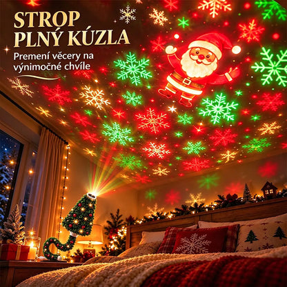 🎄✨Čarovný vianočný stromček – USB projektor