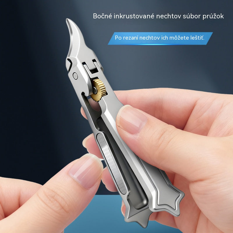 🦶 Klieštiky na nechty. Ostrá čepeľ. Vstavaný pilník. Bezpečnostný zámok. 50% ZĽAVA. ✂️