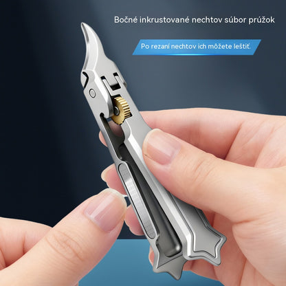 🦶 Klieštiky na nechty. Ostrá čepeľ. Vstavaný pilník. Bezpečnostný zámok. 50% ZĽAVA. ✂️