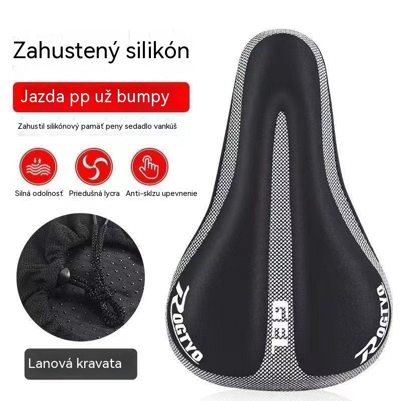 🔥Vysoko elastické sedlo bicykla so zosilneným, pohodlným poťahom sedadla