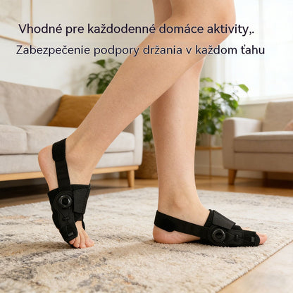 🔥【2-balenie】Profesionálne korektory prstov s nastaviteľným gombíkom, stabilizačnou dlahou a oddeľovačom prstov, zmierňujú bolesť, univerzálna veľkosť.