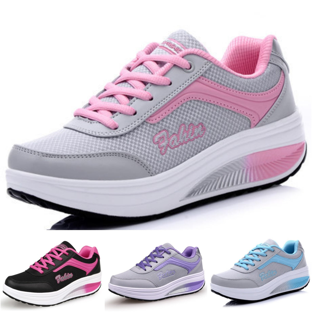 🔥【50% zľava】👟【35-43】Dámske módne priedušné ležérne tenisky