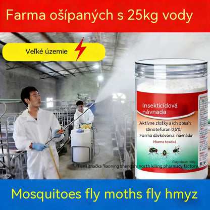 【500g】Prášok na ničenie múch - dlhotrvajúci