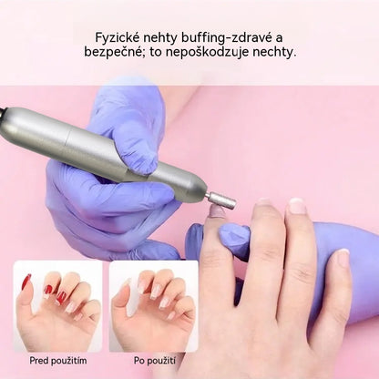 💅👍 Elektrický pilník na nehty používaný k léčbě onychomykózy (plísně nehtů)