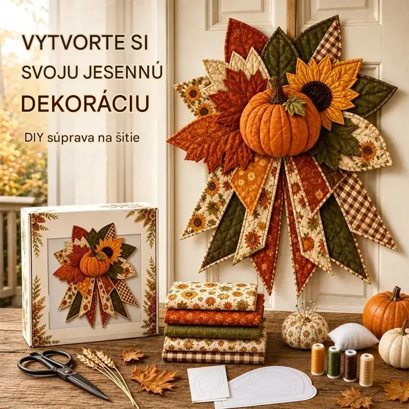 🎇🎄Sada na šitie prešívaných vianočných závesov na dvere (7 dizajnov)