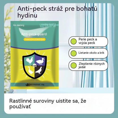 🐔【Kúpte 1, dostanete 1 zadarmo】🐓Veterinárny doplnok stopových prvkov proti klovaniu, vhodný pre sliepky, kačice, husi a tie, 🐣ktoré klujú pri vetracom otvore, perie alebo vajciach.