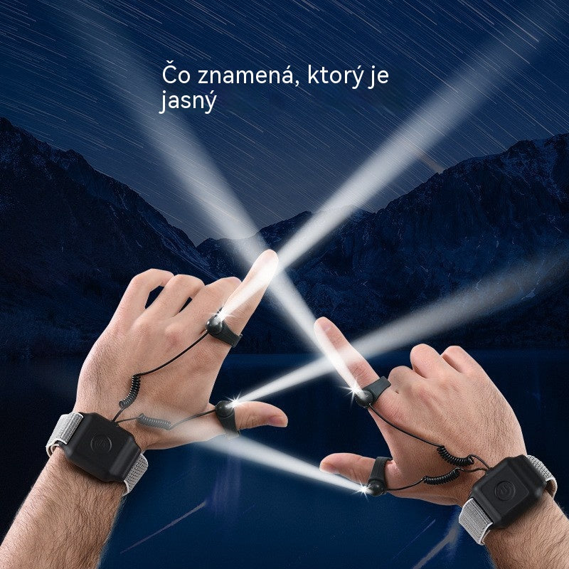 【Kúp 1, získaj 1 zadarmo】✨Baterka s diamantovým prsteňom, osvetlenie na opravu nočného rybolovu, nabíjateľné vysokovýkonné športové a vonkajšie osvetlenie.