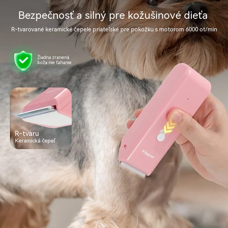 📢📢30% ZĽAVA !! ⏰ Tichý bezdrôtový zastrihávač zvieracích chlpov