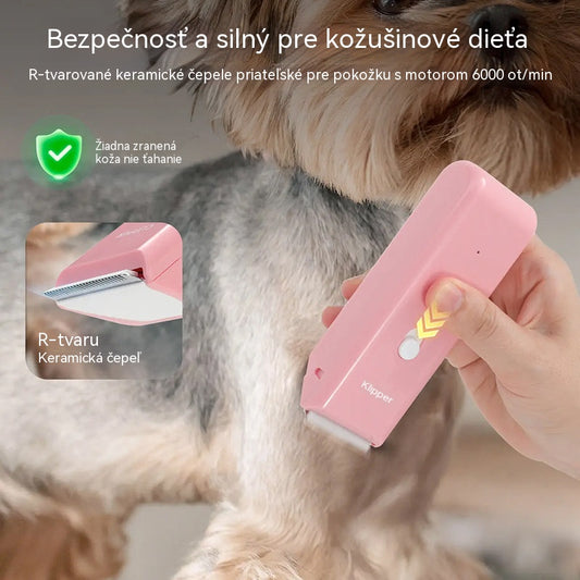 📢📢30% ZĽAVA !! ⏰ Tichý bezdrôtový zastrihávač zvieracích chlpov