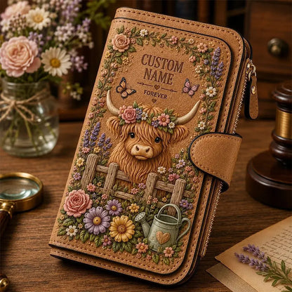 💰💰Personalizovaná peňaženka s motívom záhrady