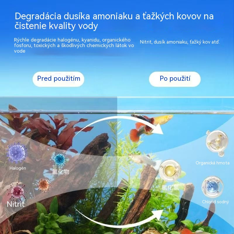 🐟【Kúpte 1 a získajte 1 zadarmo】💧 Šumivé tablety na čistenie akváriovej a jazierkovej vody🔥