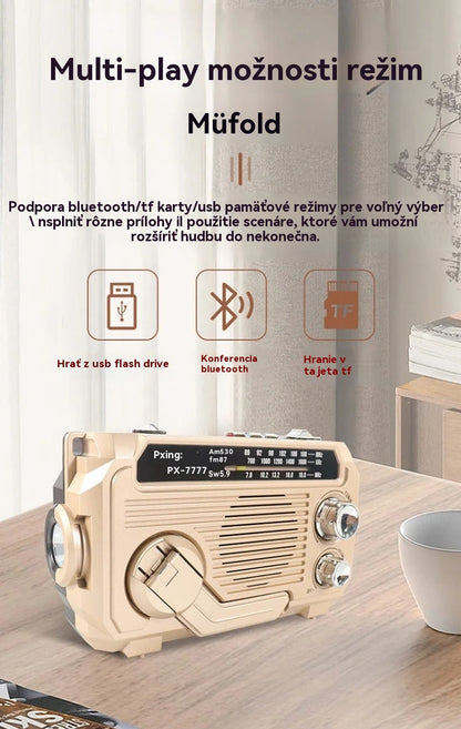 🏕️【59% OFF】(Zaručená pravosť) Multifunkčné prenosné svietidlo s AM rádiom