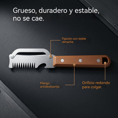 💥Compra 1 y llévate 1 gratis💥🔪Cortador y pelador multifuncional de acero inoxidable🧅