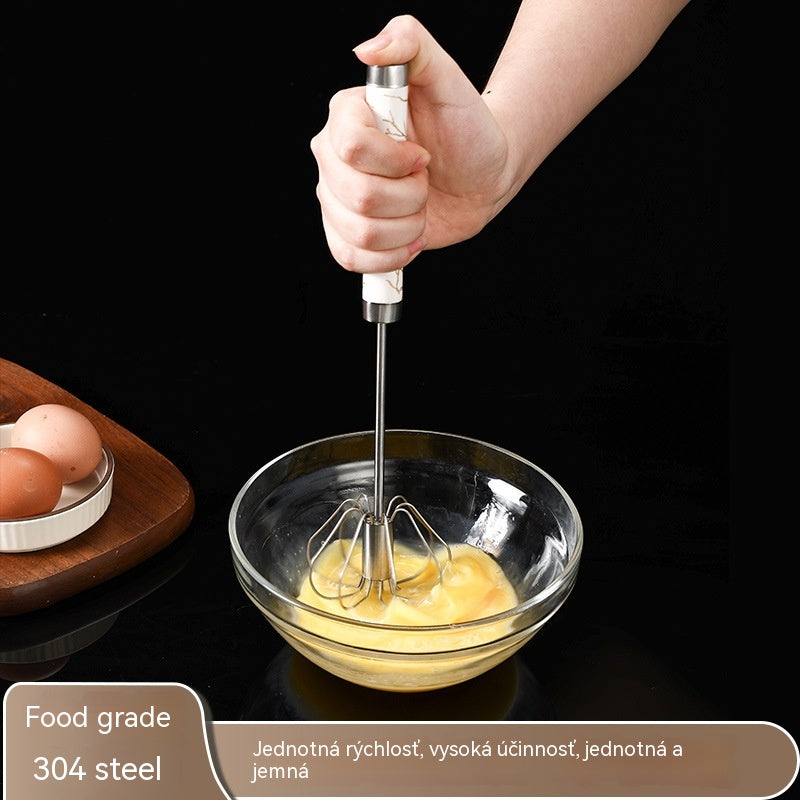 🎁Posledný deň akcie, kúpte 1 a získajte 1 zadarmo🔥Nerezový poloautomatický/manuálny šľahač vajec