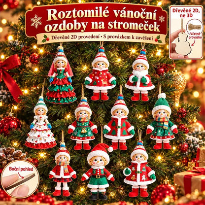 🎄【20/40 kusov】🎅Milé vianočné ozdoby✨