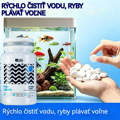 🐟【Kúpte 1 a získajte 1 zadarmo】💧 Šumivé tablety na čistenie akváriovej a jazierkovej vody🔥