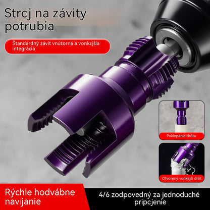 🧰⚙️【18.7mm/24mm】Nástroj na odvíjanie vnútorných a vonkajších závitov na vodovodných rúrkach